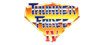 Thunder Force IV logo for Sega Mega Drive